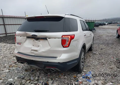 2018 Ford Explorer Limited z USA, uszkodzony, nr VIN 1FM5K7F82JGC69918